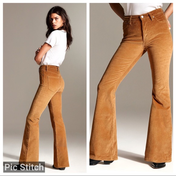 Aritzia Pants - Aritzia Denim Forum Marianne Flare Corduroy Pants